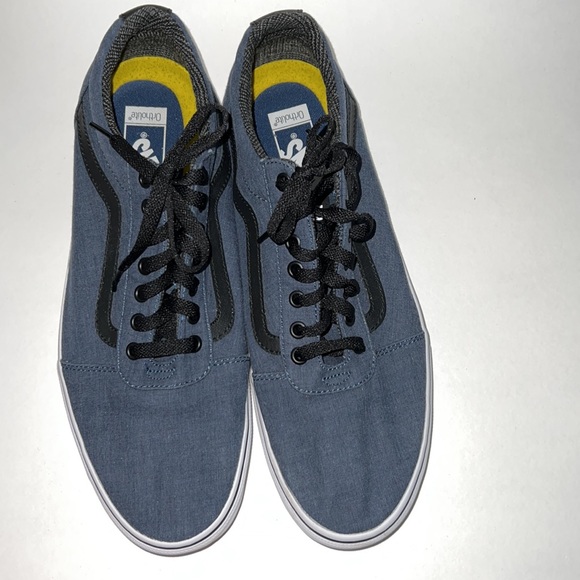 Men's Van's OrthoLite shoe size 12 blue/demim - Picture 2 of 9